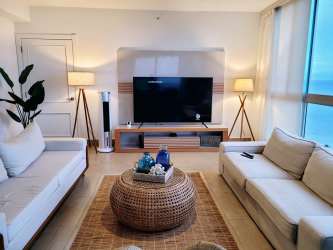 Colorful kids bedroom bright windows oceanfront condo PH Rio Mar San Carlos Panama