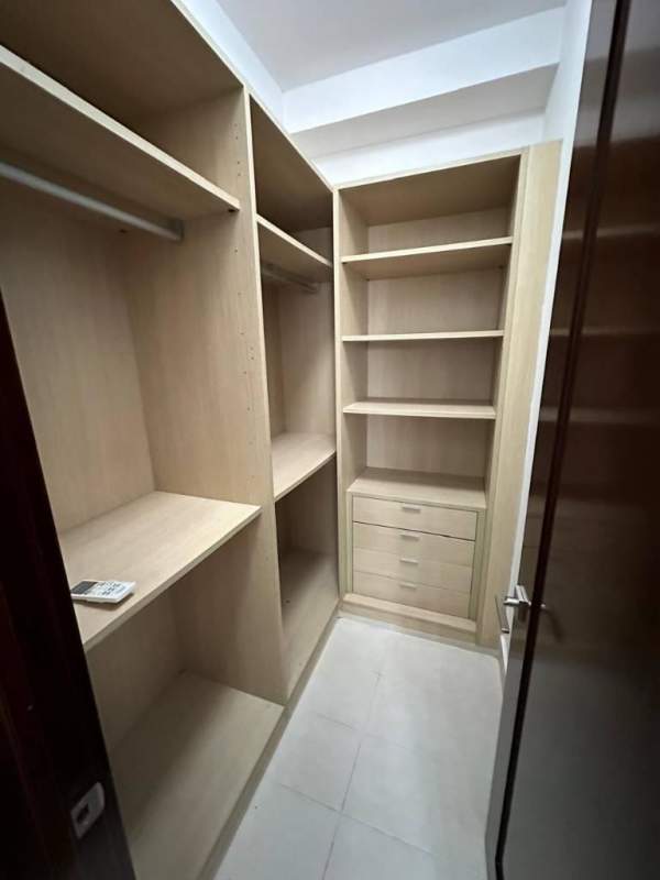 Master bedroom with panoramic golf course view, walk-in closet, private bath PH The Mansion