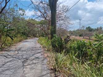 Lush green pool with waterfall surrounded by rocks and trees on large Panama farm