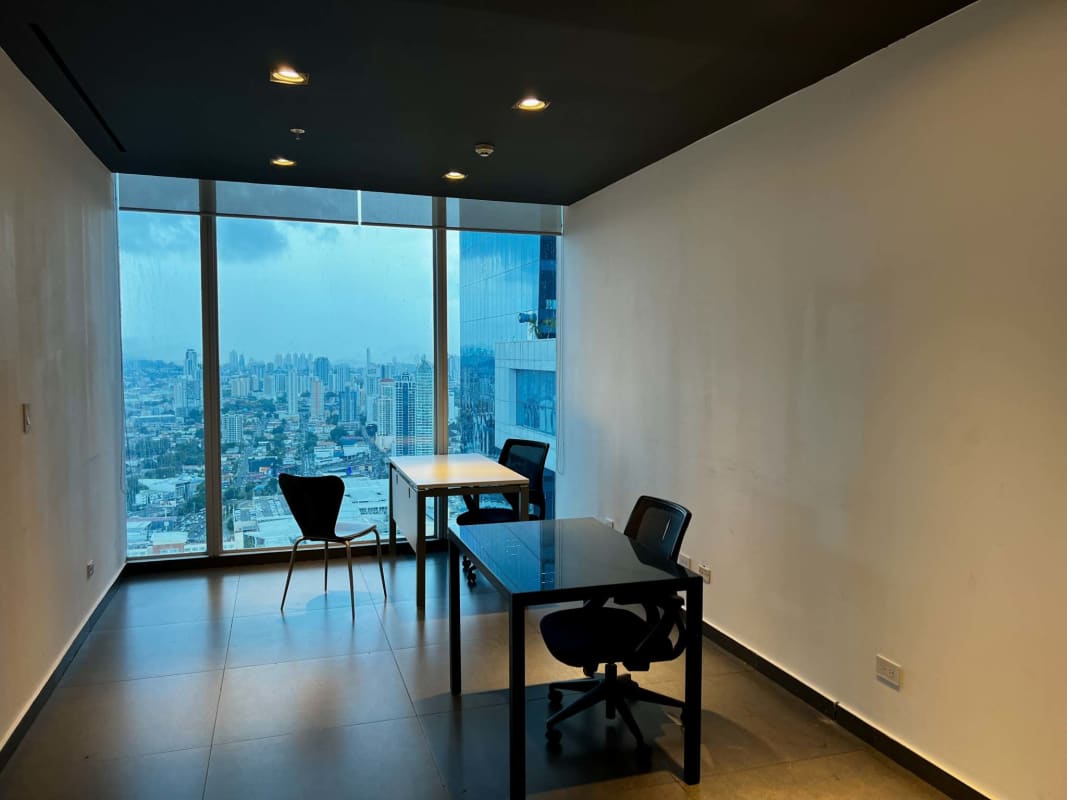 Enclosed private workspace with city views PH Oceania Business Plaza Punta Pacifica