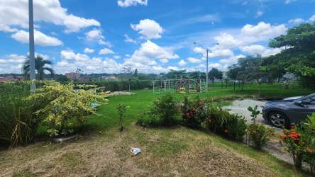 Community park and children's playground in Palma Real Costa Oeste Panama