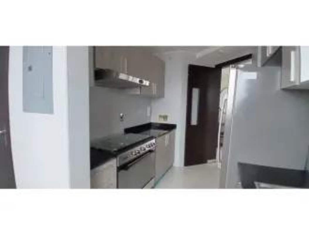 Spacious kitchen with granite countertops and stainless steel appliances PH Carreras Tower Panama