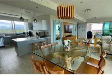 Master bedroom with ocean views, ensuite bathroom and closet in PH Punta Barco Village