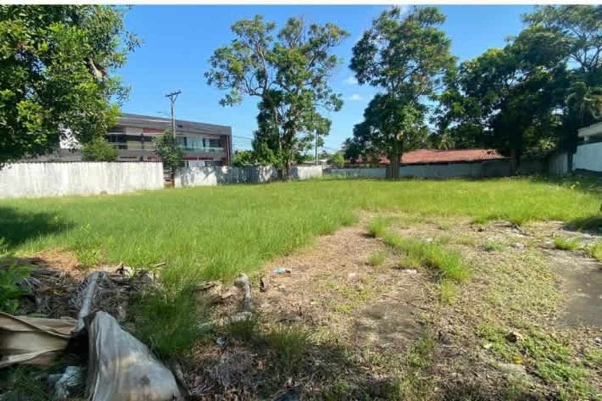 Vacant residential land with mature trees and fencing San Francisco Altos del Golf Panama