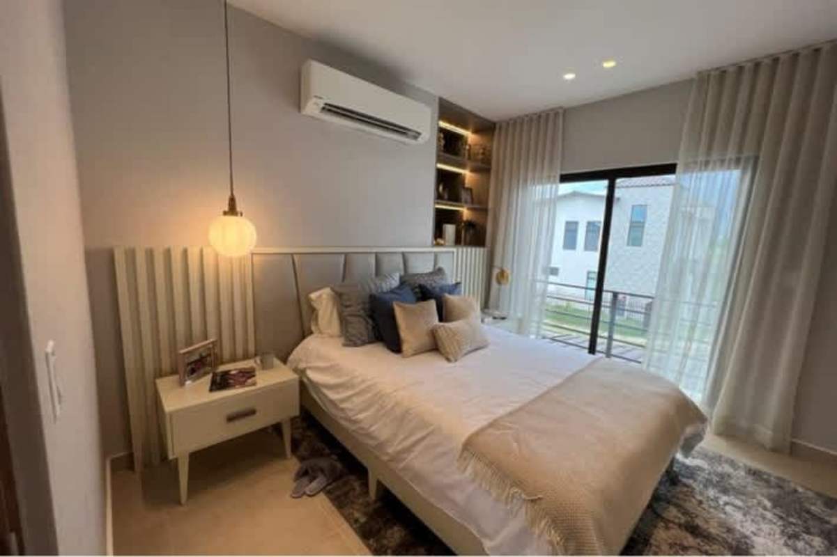 Open modern kitchen quartz countertop contemporary cabinets Costa Linda Panama