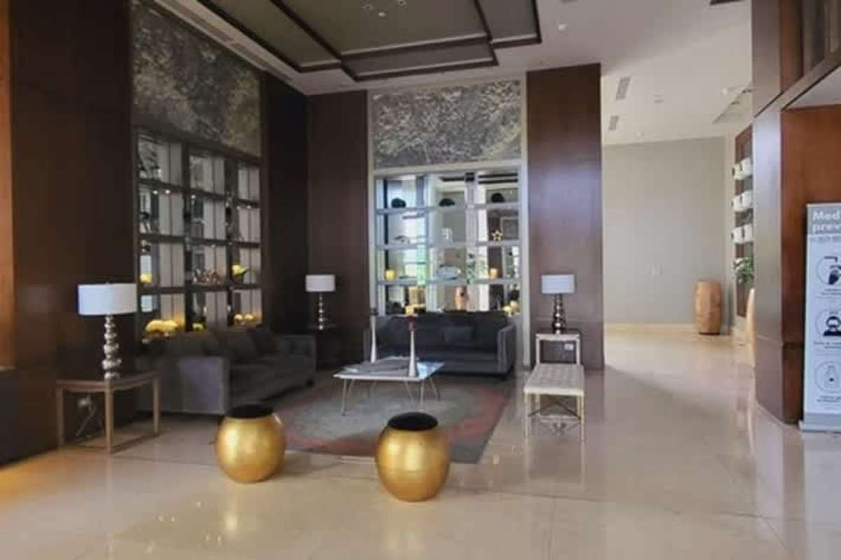 Private balcony panoramic views of golf course ocean and skyline PH Ocean House Panama