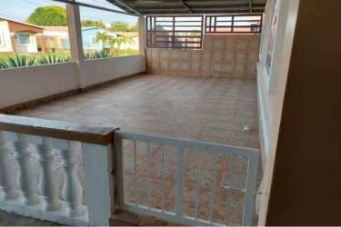 Bedroom featuring split AC, ceramic flooring, window natural light at house for sale Coclé