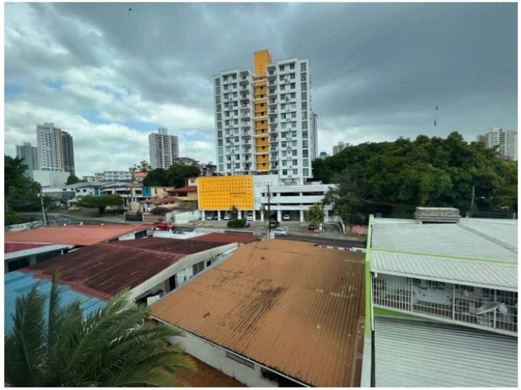 Exterior high-rise view of PH Ceceda building with colorful facade Panama