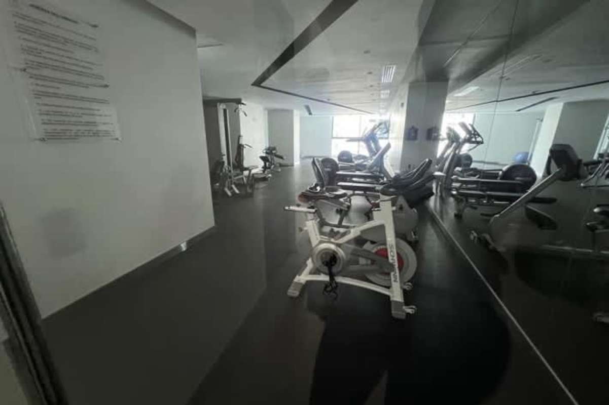 Sports courts for tennis and soccer with city view at PH Deluxe Residences Punta Paitilla Panama