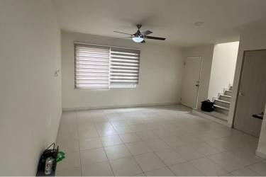 Spacious laundry with granite counter and water heater rental house La Chorrera Panama