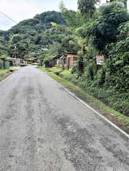 Survey aerial map highlighting large land parcel boundaries in El Valle Panama