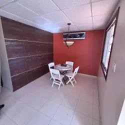 Driveway and fence around corner house side view Vacamonte Panama