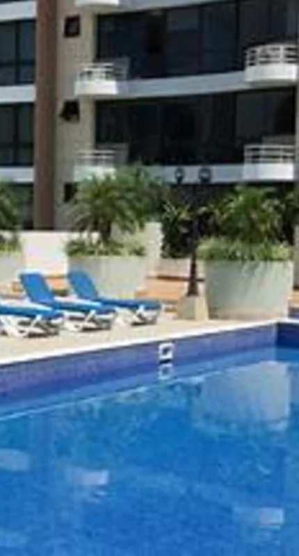 Panoramic aerial view showing Panama City high-rises and Pacific Ocean near PH San Francisco Bay