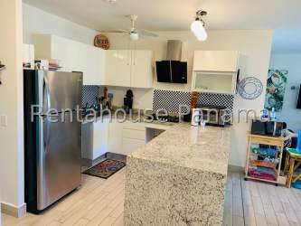 Large terrace with ocean view in Playa Caracol Residences Punta Chame Panama