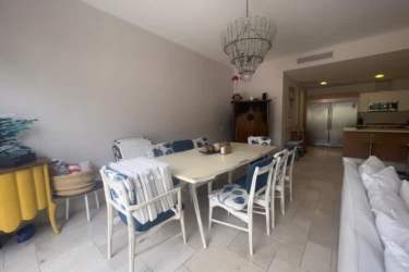 Fully equipped kitchen with island breakfast bar upscale condo Buenaventura Panama