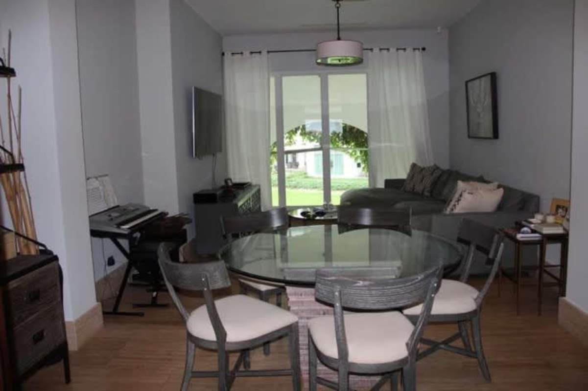 Contemporary home cinema with recliners and large projector Fairway Estates Santa María Panama