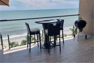 Beautiful bedroom with ocean views, air conditioning, coastal decor Playa Caracol