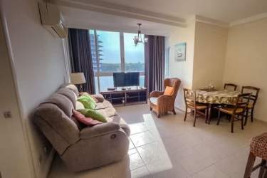 Open-plan living and dining with sea views Coronado Bay Panama