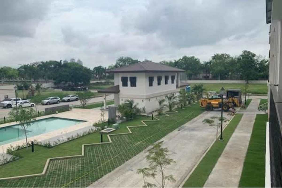 Elegant master bedroom with balcony access luxury apartment Casa Bianca Costa del Este Panama