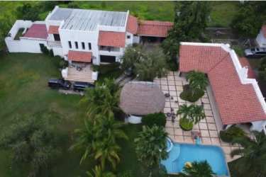 Luxury Punta Barco Beachfront Estate with Pool & Stables