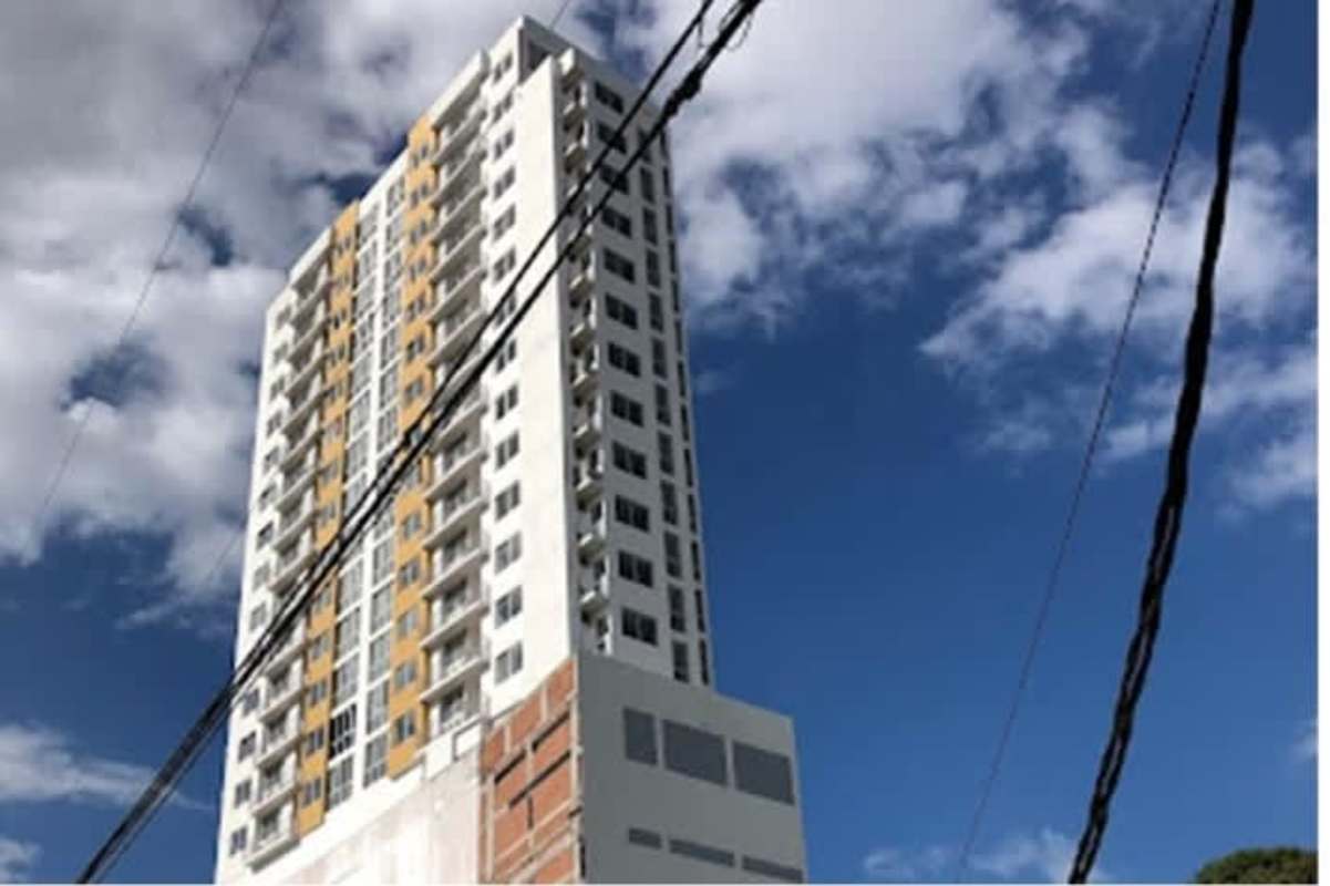 High-rise residential building with balconies in PH Buona Vista Carrasquilla Panama City