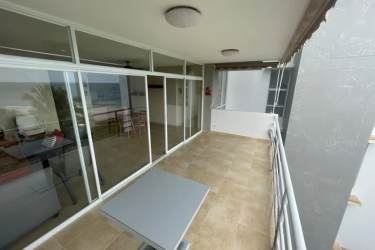 Bathroom with shower and vanity PH Playa Blanca beachfront Panama