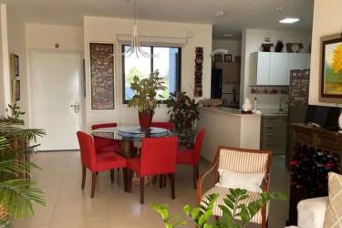 Bright living room with balcony and ocean view Panama beach condo