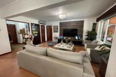 Bright living room with open plan design in luxury villa Villa Decameron Río Hato Panama