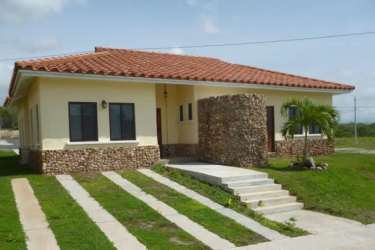 Single-story Mediterranean house with terracotta roof in Rodeo Viejo Country San Carlos Panama