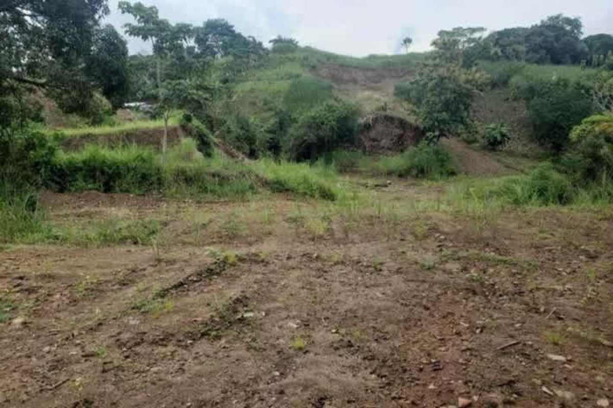 Vacant hillside lot partially cleared in Villalobos Pedregal Panama City suitable for projects