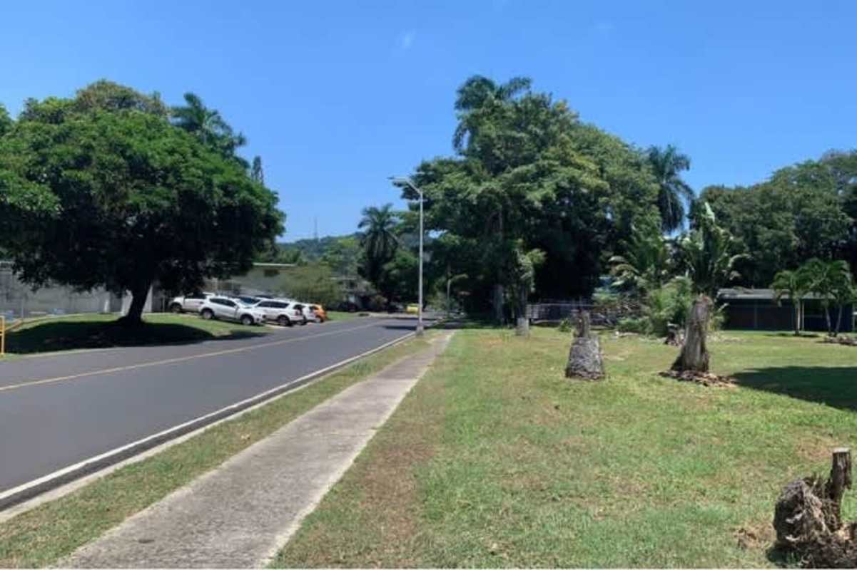 Development land with sidewalk and street access Ancón Panama City