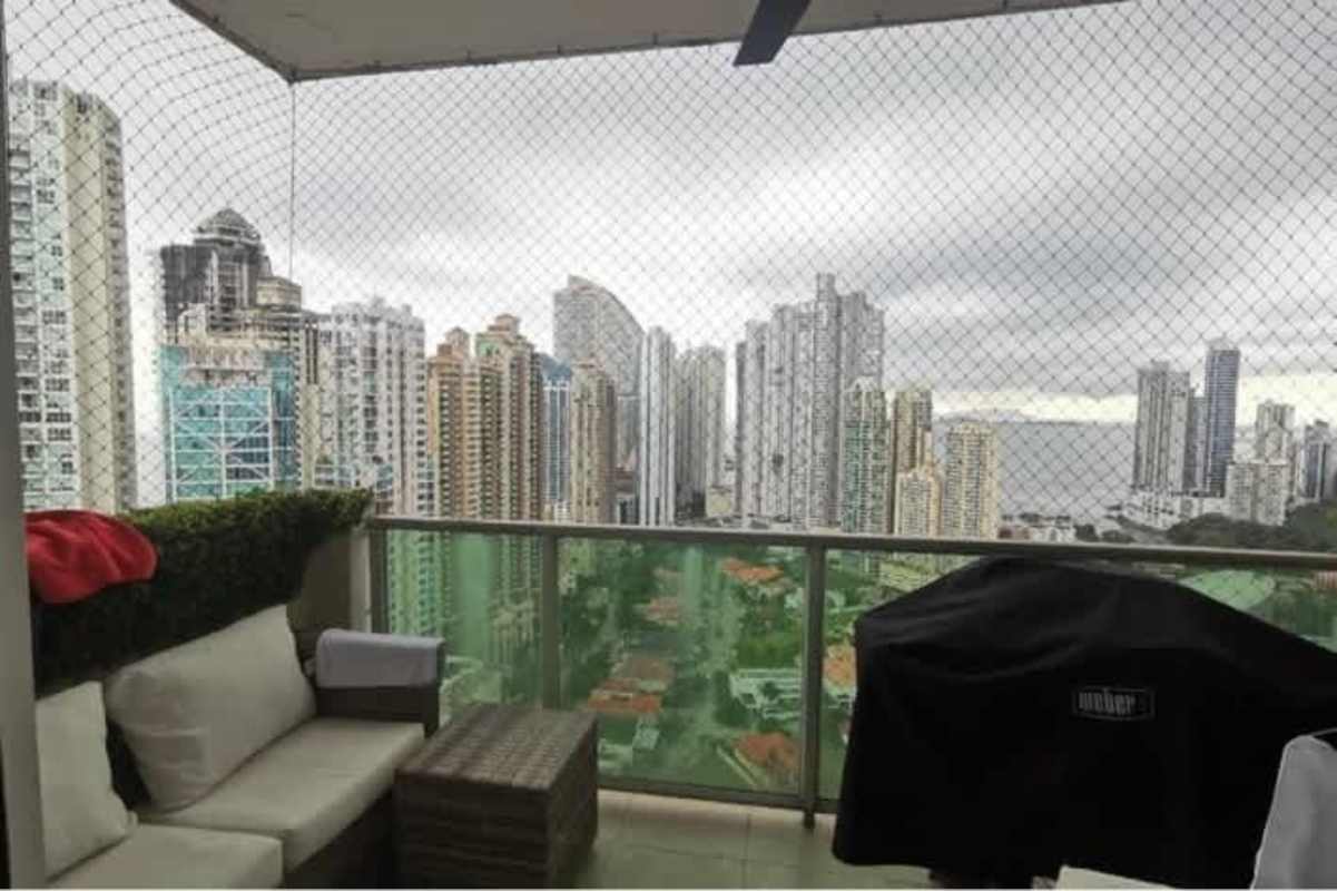 Elegant marble ensuite bathroom with double sinks and glass shower PH Aqualina Punta Pacifica