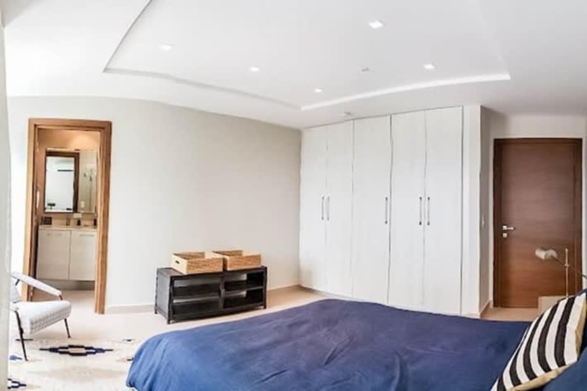 Luxury bathroom with marble and premium fixtures PH Park Lane Costa del Este Panama