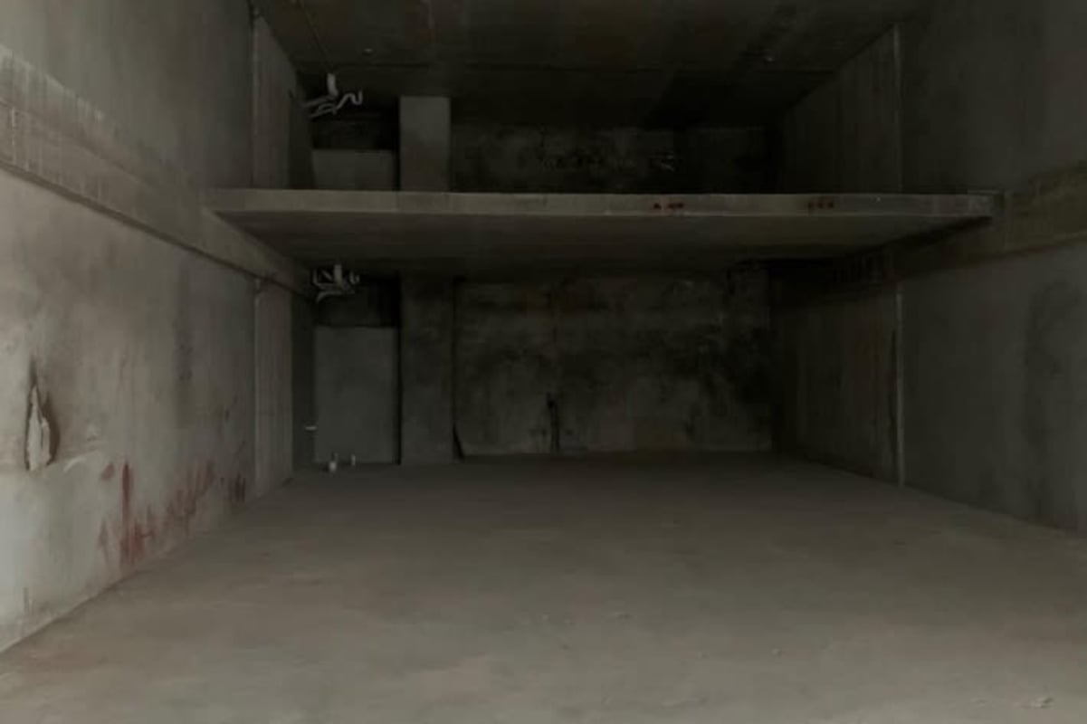 Grey unfinished commercial basement or multi-use area with exposed concrete Obarrio Panama