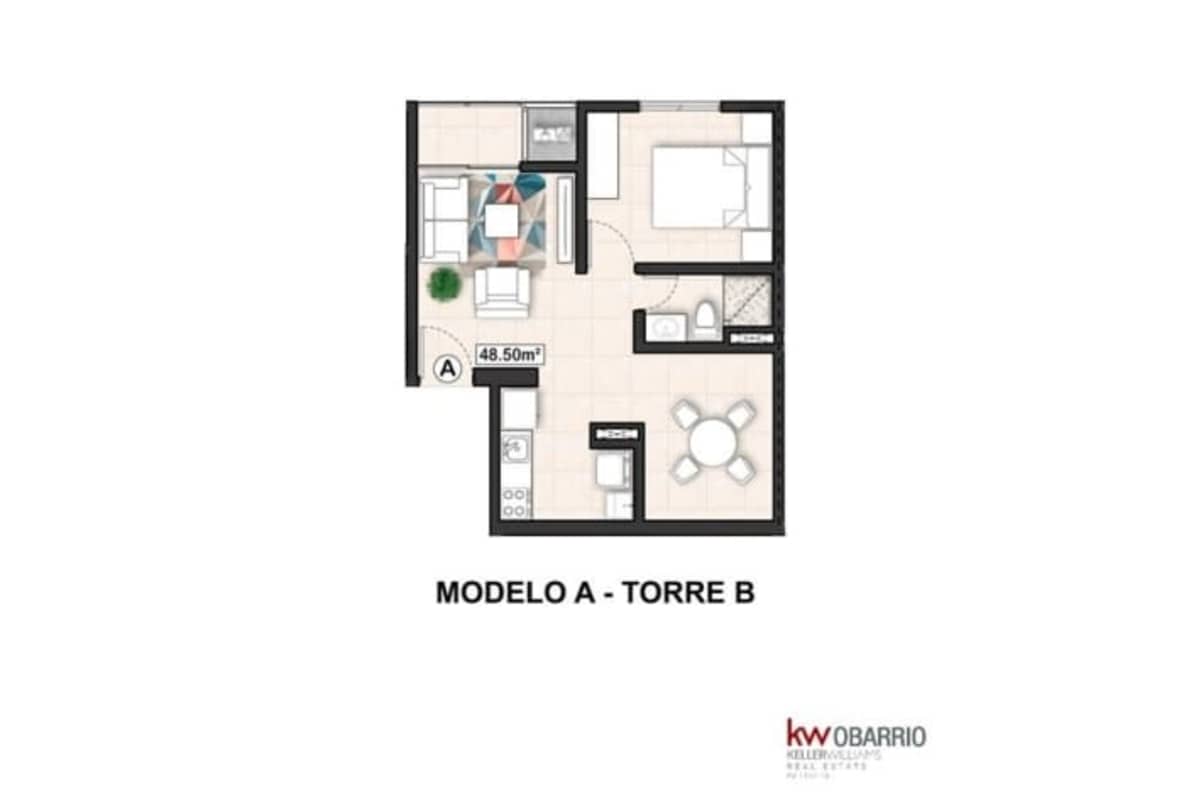 Modern residential high-rise Alexa Towers on Avenida Balboa with glass windows balconies Panama