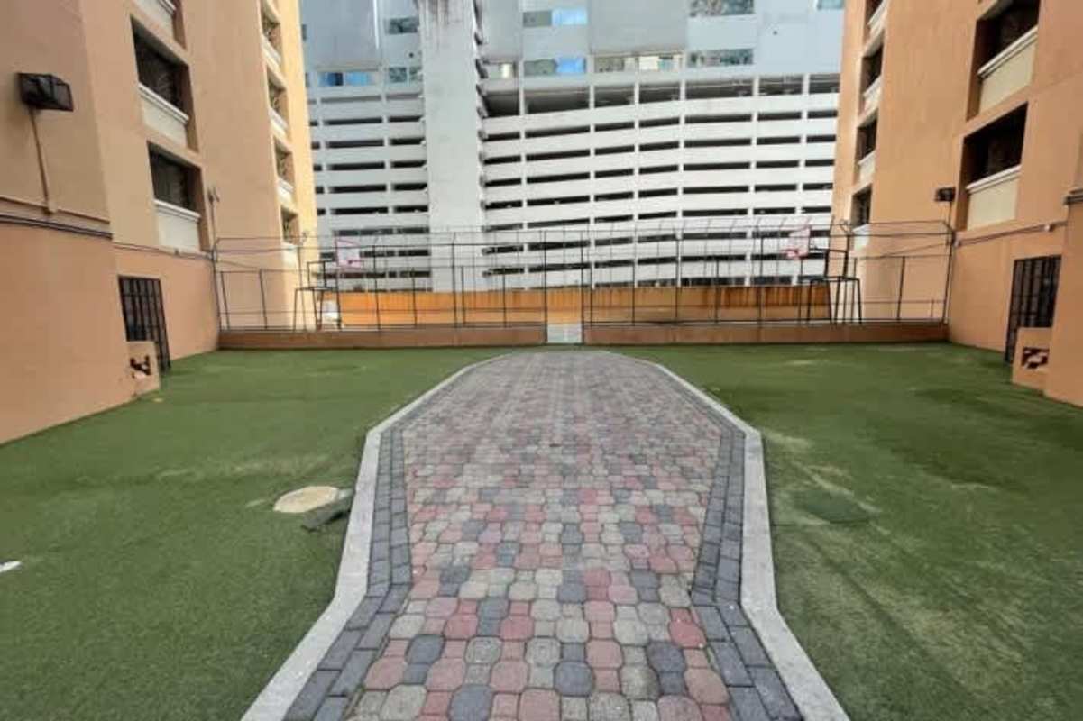 Outdoor sports court amenities in PH Mystic Point Punta Pacifica Panama