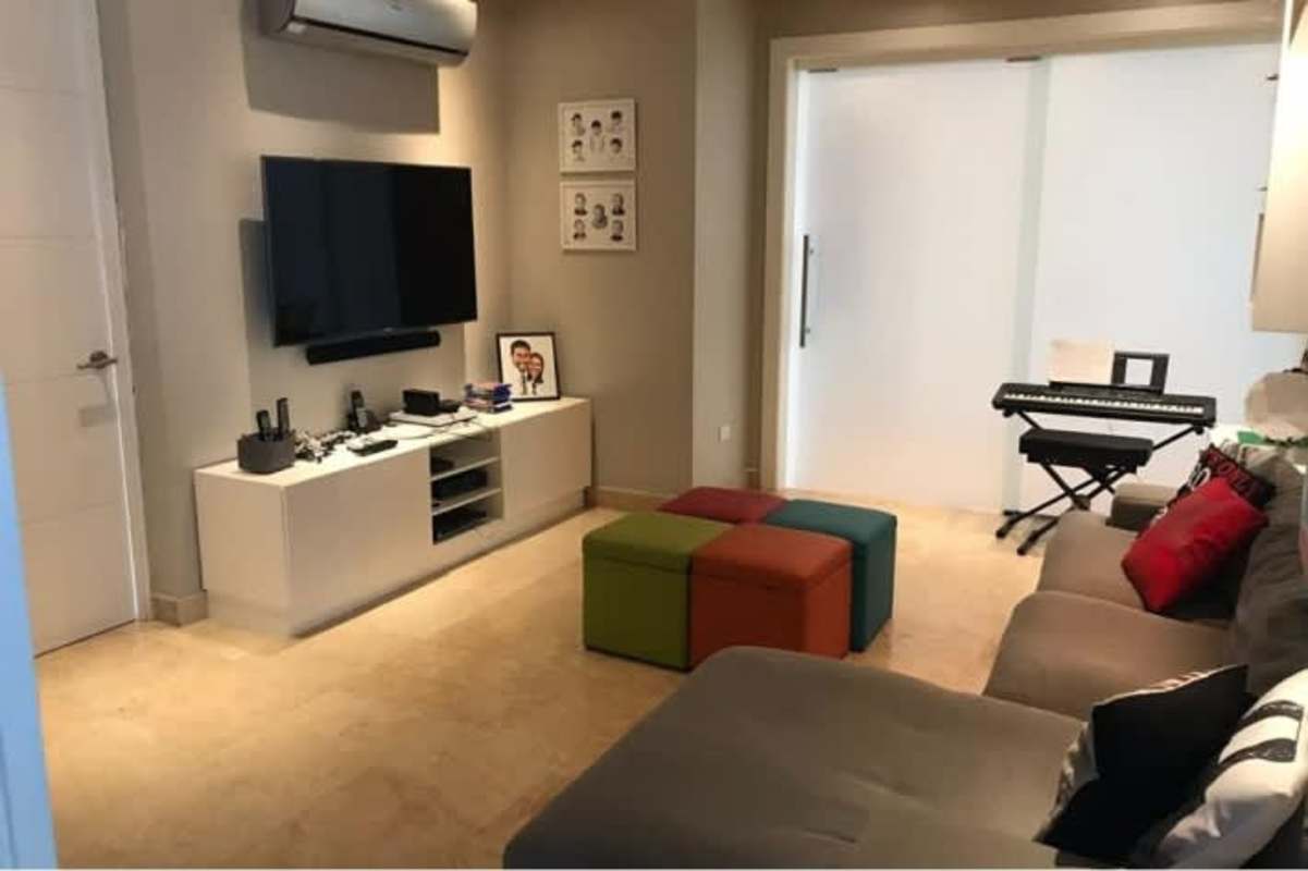 Luxurious master suite with ocean views, walk-in closet in Pearl at The Sea Costa del Este Panama