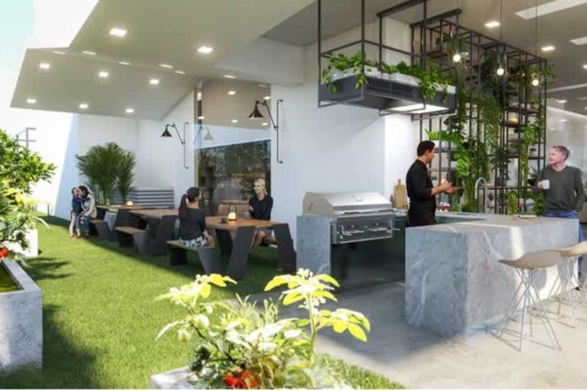 Modern indoor padel court with city views at PH Coco del Mar San Francisco Panama