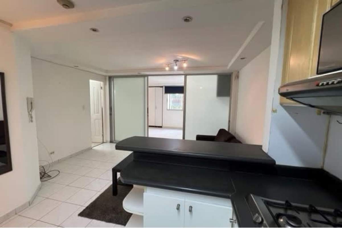 Mid-rise condominiums exterior with balconies in San Francisco Panama City