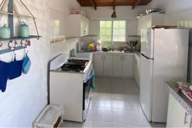 Spacious yard with trees privacy fence and private pool Playa Malibu Gorgona for sale