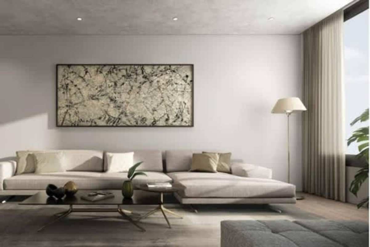 Fully equipped gym with floor-to-ceiling city view windows in PH Marble Tower in Marbella Panama City