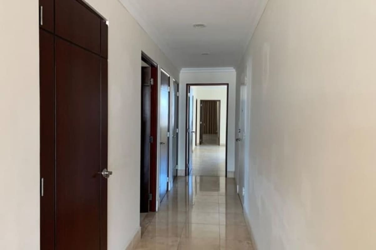 Bathroom with glass shower enclosure and modern design in PH Terrazas del Pacífico Panama