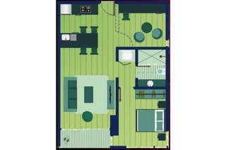 Condo Suite Apartment for Sale in Marbella - 1 bedroom