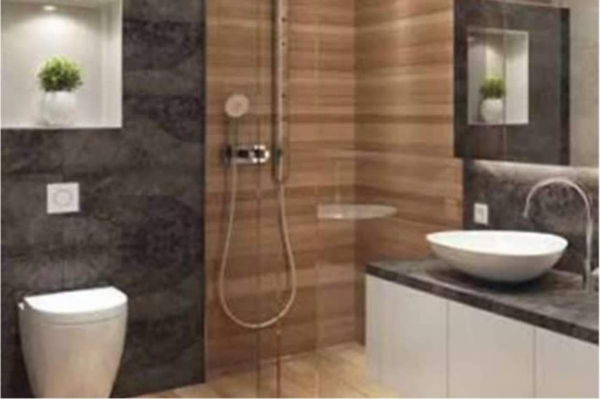 Infinity pool on tower rooftop overlooking skyline and Pacific Ocean in Marbella Panama luxury condo