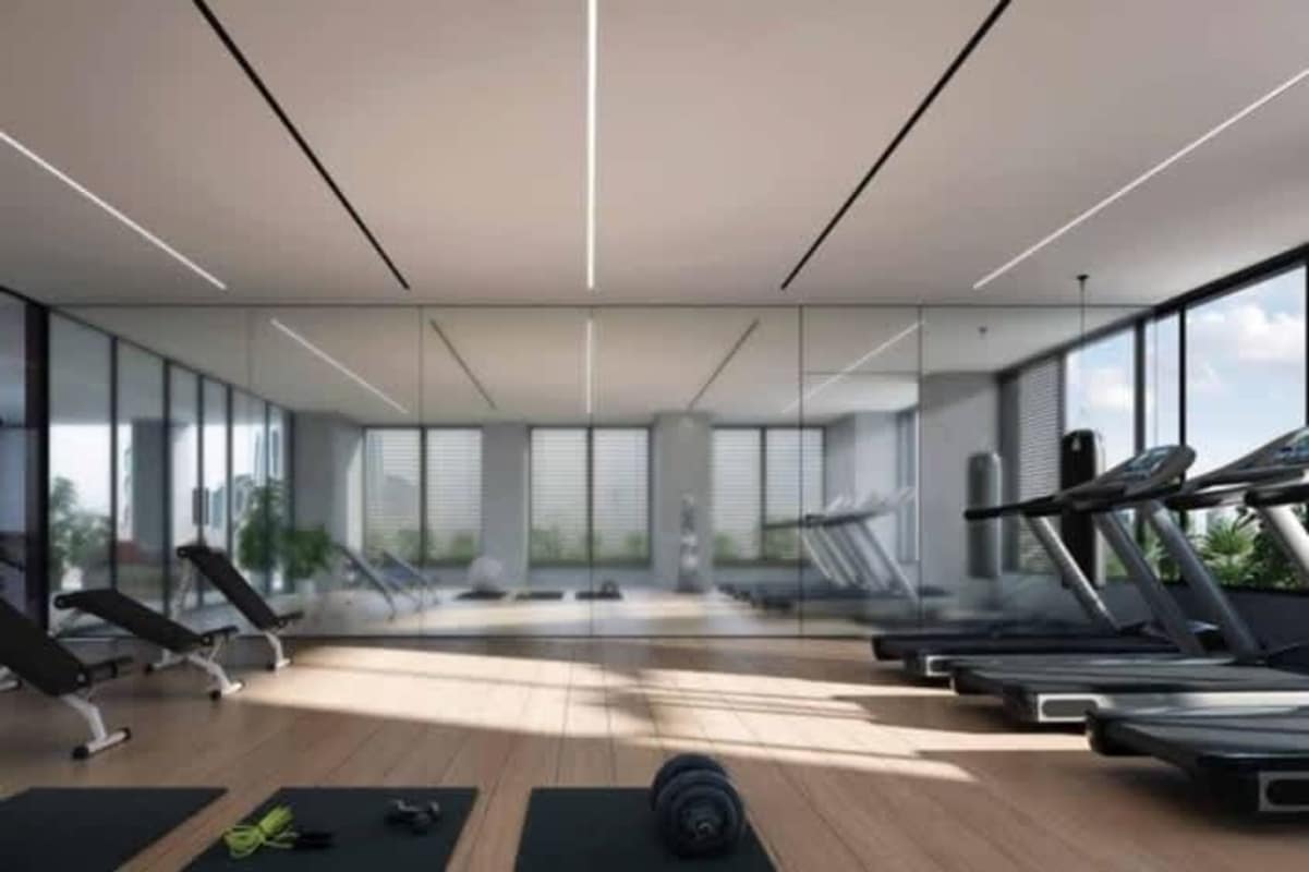 Coworking area with workstations lounge spaces PH Nuovo by Armani Casa Panama