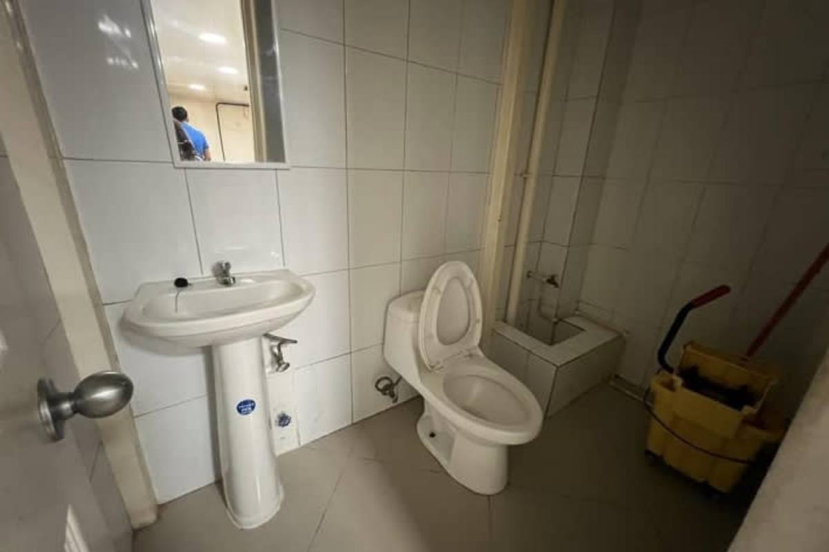 Small storage/utility room inside commercial unit at Los Andes Mall Panama