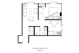 Apartment Studio for Sale in Bella Vista - 1 bedroom