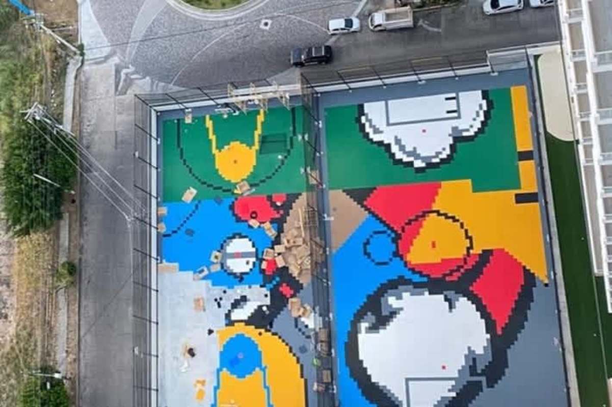 Contemporary living and dining open space with large window in Greenwood Towers 200 Panama City