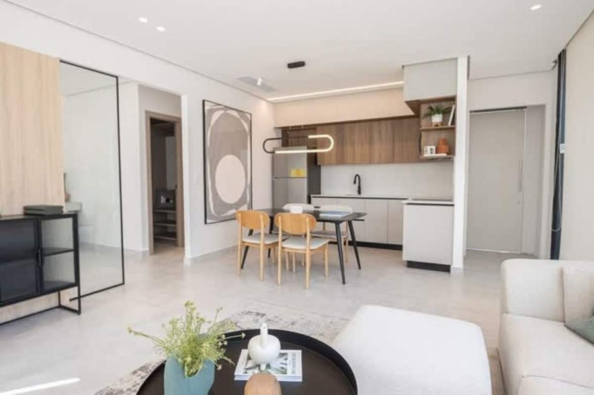 Stylish living room Airbnb-ready unit PH Generation Tower Costa del Este Panama