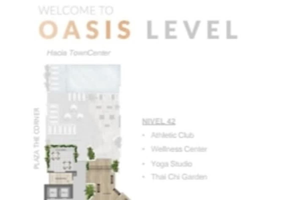 Rooftop sky bar and lounge terrace overlooking Costa del Este skyline at Generation Tower